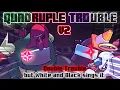 Quadruple Trouble V2 Double Trouble but White and Black sings it FNF Cover