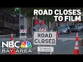 Parts of Santa Rosa close to film movie scene with actors as immigration agents