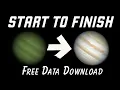 Complete Planetary Processing Tutorial from Start to Finish with AstroSurface