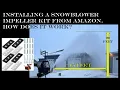 Installing A Snowblower Impeller Upgrade Kit Clog Reducer Cub Cadet 3X