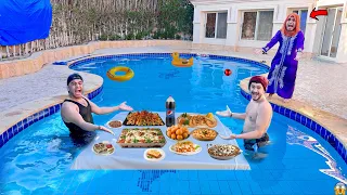 لما تروحوا ڤيلا انت واهلك واخوك الصغير ياكل في حمام السباحه عمر نصر Khaledafrakosh860 