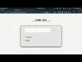 Creating Todo Web App Using Vanilla JavaScript