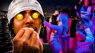 CHAMEI 10 GRINGAS PRA UMA FESTA NO BARCO EM MIAMI 🇺🇸 (SÓ AS MELHORES)