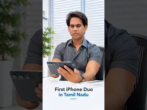 I Received 1st iPhone Duo ๐คฉ in Tamil Nadu from | Adityaram | Adityaram Chairman | First IPhone Duo