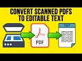 How to Convert Scanned PDF to Editable Text with Microsoft OneDrive OCR