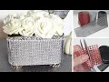 Craft Trims Ribbons Faux Diamond Rhinestone Mesh Ribbon