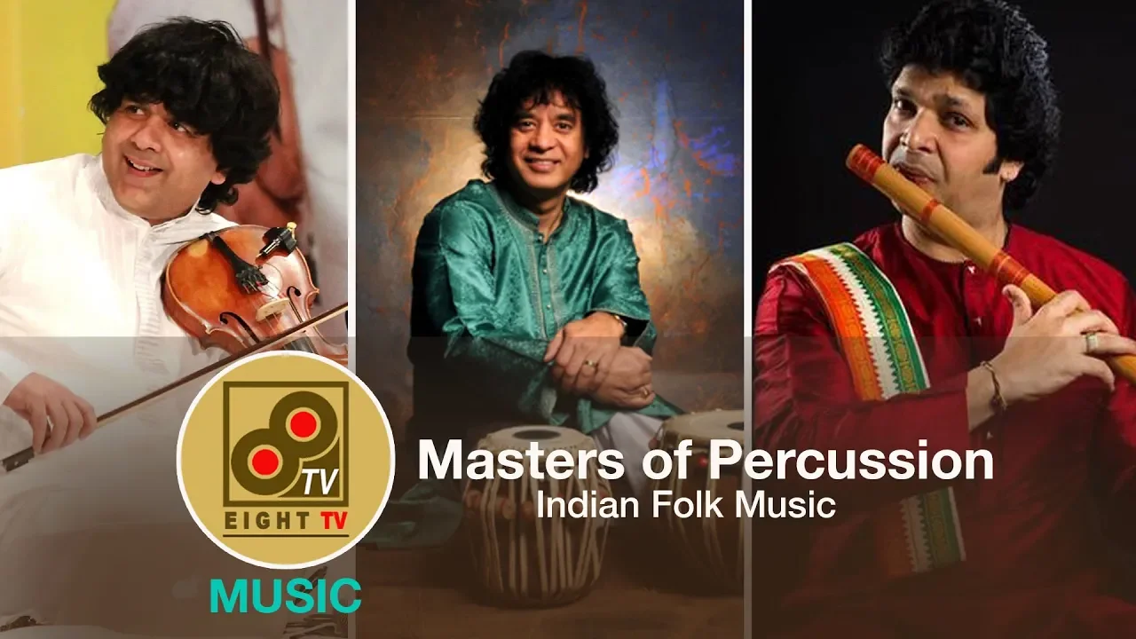 MASTERS OF PERCUSSION Indian Folk Music - by Zakir Hussain,Rakesh Chaurasia, Ganesh Rajgopalan MASTERS OF PERCUSSION Indian Folk Music - by Zakir Hussain,Rakesh Chaurasia, Ganesh Rajgopalan