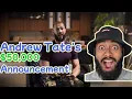 Andrew Tate Statement After BBC Interview TMA Reacts