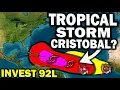 Invest 92L to Tropical Storm Cristobal Impacts Eastern Caribbean Islands 93L Tropical Update