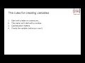 Creating your own variables in EarSketch
