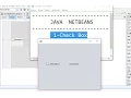 JAVA-Check Box kullanimi How to use Check Box on