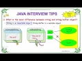 difference between string and string buffer in java java interview questions wikitechy com