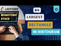 Largest Rectangle in Histogram Leetcode 84 Stack C