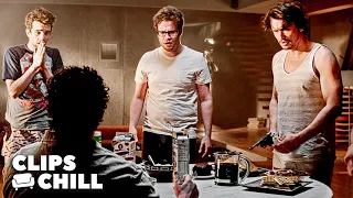 he cooked all of their food rations this is the end seth rogan james franco 