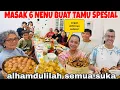 Lagu MASAK 6 MENU BUAT TAMU SPESIAL ALHAMDULILAH SUKA ( SATE,AYAM,BAKSO ,KENTANG TELOR,SAYUR,TAHU ISI)