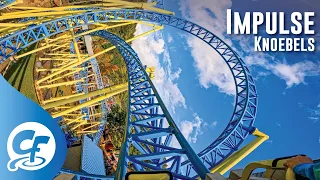 Impulse front seat on-ride 4K POV 60fps Knoebels Amusement Resort