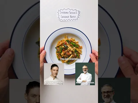 Recreating a Michelin Chef’s 10-hour Sausage Ragu #cooking #food