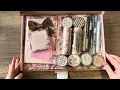 Rosey Life Planner November Deluxe Supreme Kit Unboxing 🌹 | Vintage Floral Subscription