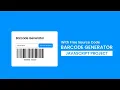 How To Create Barcode Generator Using HTML CSS JavaScript