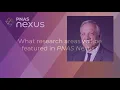 Shaping PNAS Nexus Editor-in-Chief Yannis C Yortsos