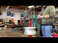 Tire mounting with No-Mar bar and Harbor Freight tire changer