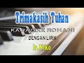 Download Lagu TRIMAKASIH TUHAN [NIKO NJOTO RAHARDJO] KARAOKE F=DO