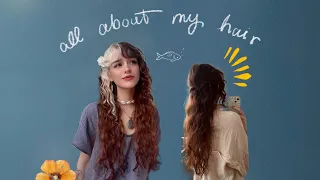 All about my hair // growth, color, routine