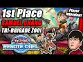 Yu-Gi-Oh 1st Place WINNER Tri-Brigade Zoodiac Deck Profile ft Samuel Chang RDIQ July 2021