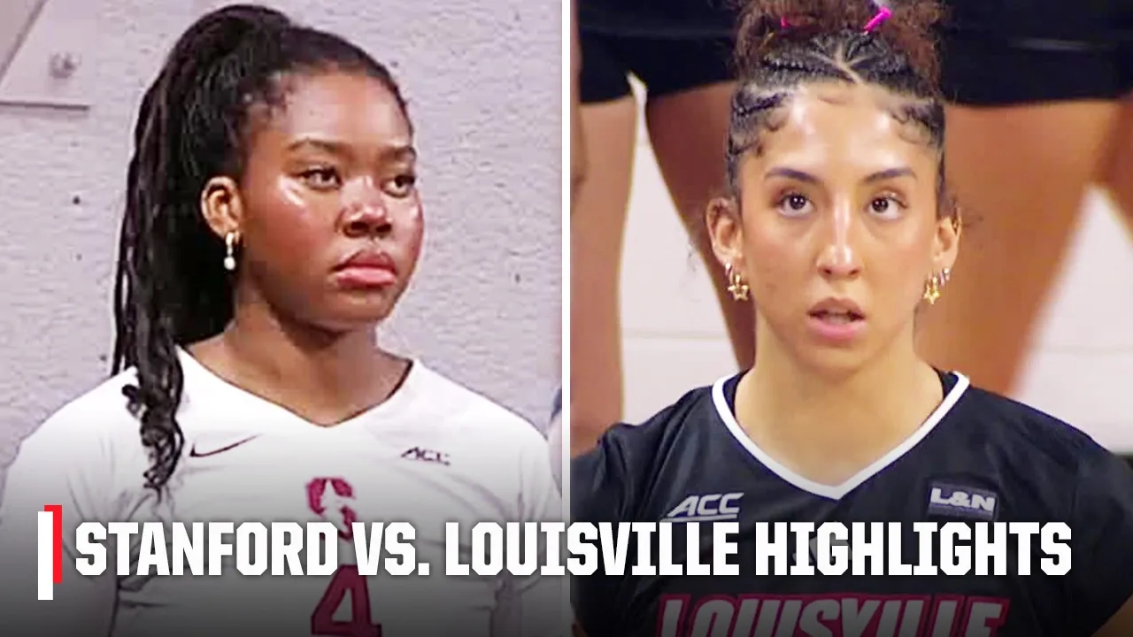 Stanford Cardinal vs. Louisville Cardinals | Full Match Highlights | ESPN College Volleyball