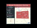 EAS - DESTRUCTIVE Severe Thunderstorm Warning for Fort Worth TX 80 MPH WINDS June 8 2025