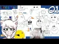Ep 01 trappy-chan friends play Skribbl io