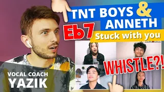 Download Vocal Coach YAZIK reaction to TNT Boys \u0026 Anneth - Stuck With You MP3