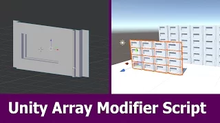 Unity Editor Programming Array Modifier like in Blender