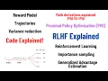 Reinforcement Learning from Human Feedback explained with math derivations and the PyTorch code