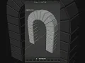 Blender timelapse How to make an arch 3D model