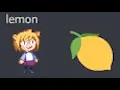 Neco Arc Eats A Lemon