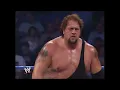 Download Lagu Big Show \u0026 Eddie Guerrero vs Kurt Angle \u0026 Reigns (Angle shaves Show's head) 1/2 (SmackDown) HD 2004