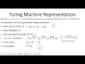 CS 3102 Week 8 Turing Machine Definition