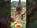 Lagu 🔪 Carving a Massive Roasted Lamb! 🤤🌴🌶️ #FoodPorn #Cambodia #FarmToTable