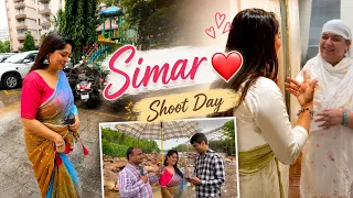 Simar Ki Yaad Aa Gayee | Shoot Day| I am excited for this 