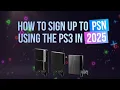 PS3 Revisited - Sign up to the PlayStation Network in 2025 Updated for UK Age Verification