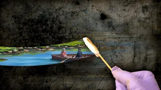 Professionally Restoring a Moldy Watercolor Painting | Paper Conservation