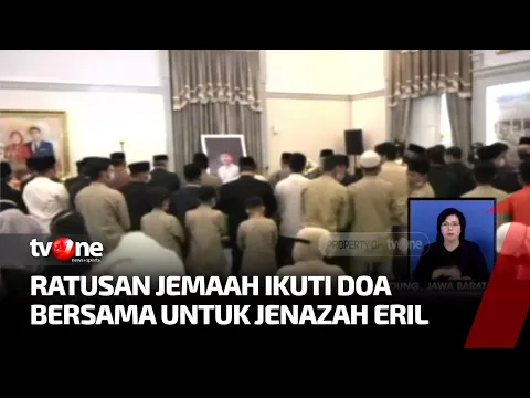 Ratusan Warga Hadiri Salat Jenazah untuk Eril di Gedung Pakuan