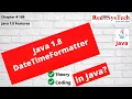 Learn Java DateTimeFormatter Java 8 Date Formatting Step by Step Hands on Coding Red9SysTech