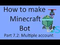 How To Make Minecraft Bot Using Mineflayer Nodejs Djs chalk - Pt 7 2