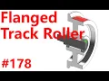 Solidworks Exercise 178 how to build a flanged track roller in solidworks