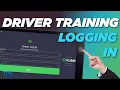 Driver Ed Logging In