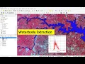 Extract Water Bodies Using NDWI in QGIS Raster Vector Extraction Surface Water Bodies mapping