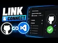 How To Link Connect GitHub To Visual Studio Code