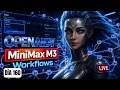 LIVE Desarrollando OPENAIDY Usando OPENCODE Dia 160 MINIMAX-m3